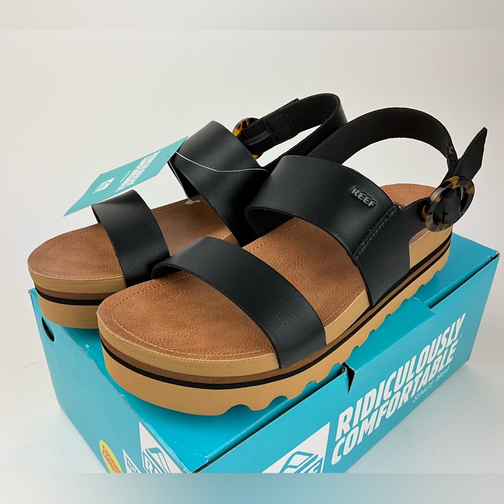 REEF Women’s Vista Hi Buckle Sandals NWT